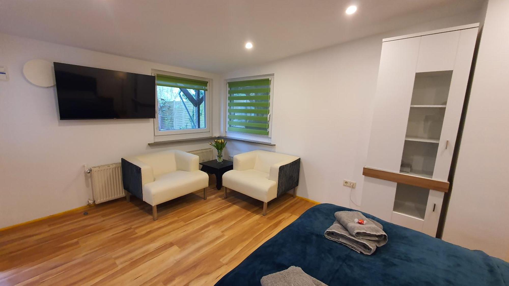 Bungalow An Der Tanne Mit Ueberdachter Terrasse Düsseldorf Kültér fotó