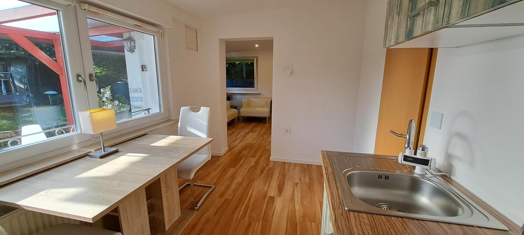 Bungalow An Der Tanne Mit Ueberdachter Terrasse Düsseldorf Kültér fotó