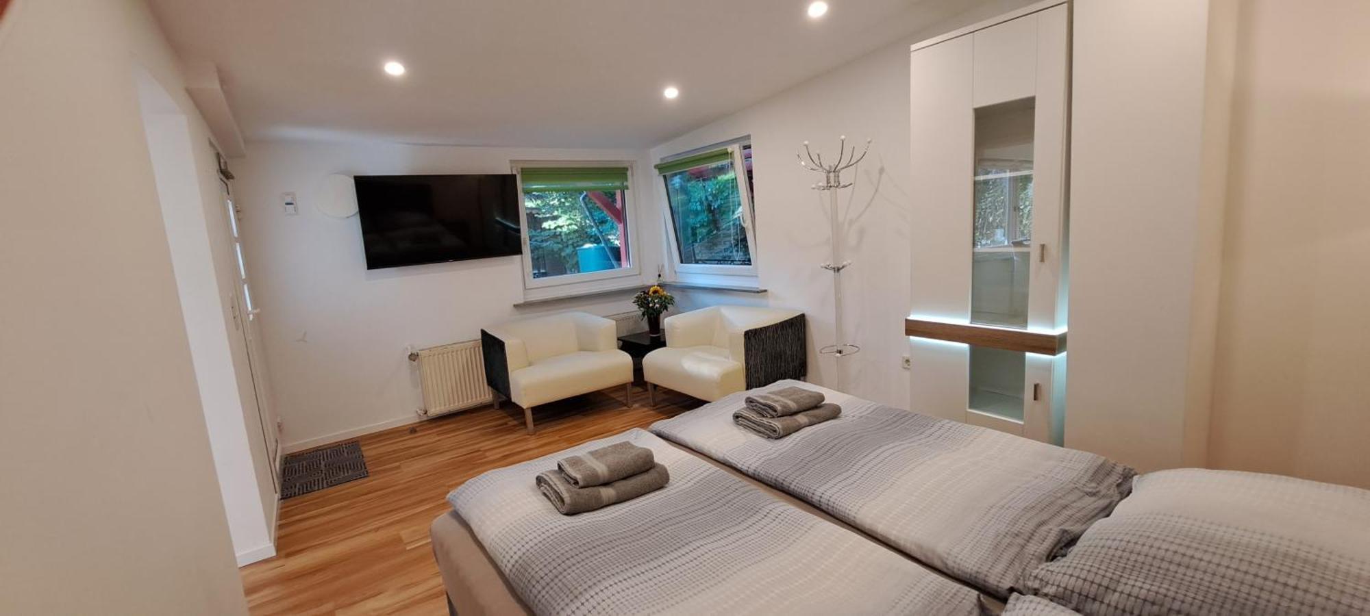 Bungalow An Der Tanne Mit Ueberdachter Terrasse Düsseldorf Kültér fotó
